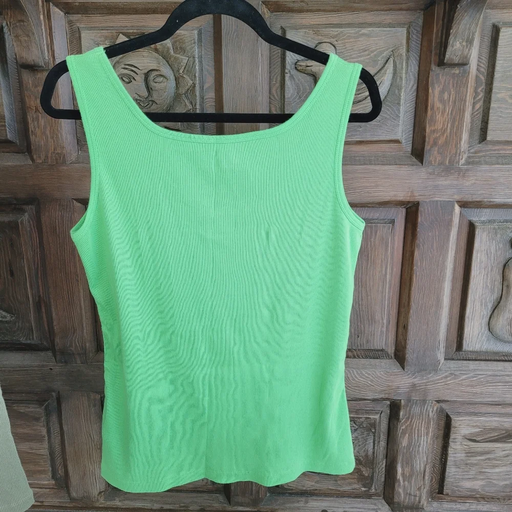 2~Embellished, Rib Tanks St. John's Bay XL - Picture 9 of 14